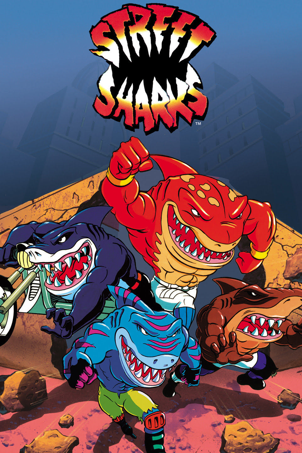 Street Sharks The Complete DVD Series!
